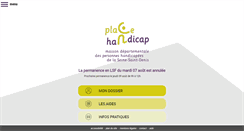 Desktop Screenshot of place-handicap.fr